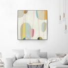 Molecular Motion IV by June Erica Vess on GIANT ART - beige shapes