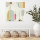 Molecular Motion IV by June Erica Vess on GIANT ART - beige shapes