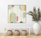 Molecular Motion IV by June Erica Vess on GIANT ART - beige shapes