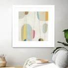 Molecular Motion IV by June Erica Vess on GIANT ART - beige shapes