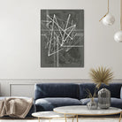Vertices I by Ethan Harper on GIANT ART - white abstract