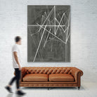 Vertices II by Ethan Harper on GIANT ART - white shapes geometrical