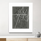 Vertices II by Ethan Harper on GIANT ART - white shapes geometrical