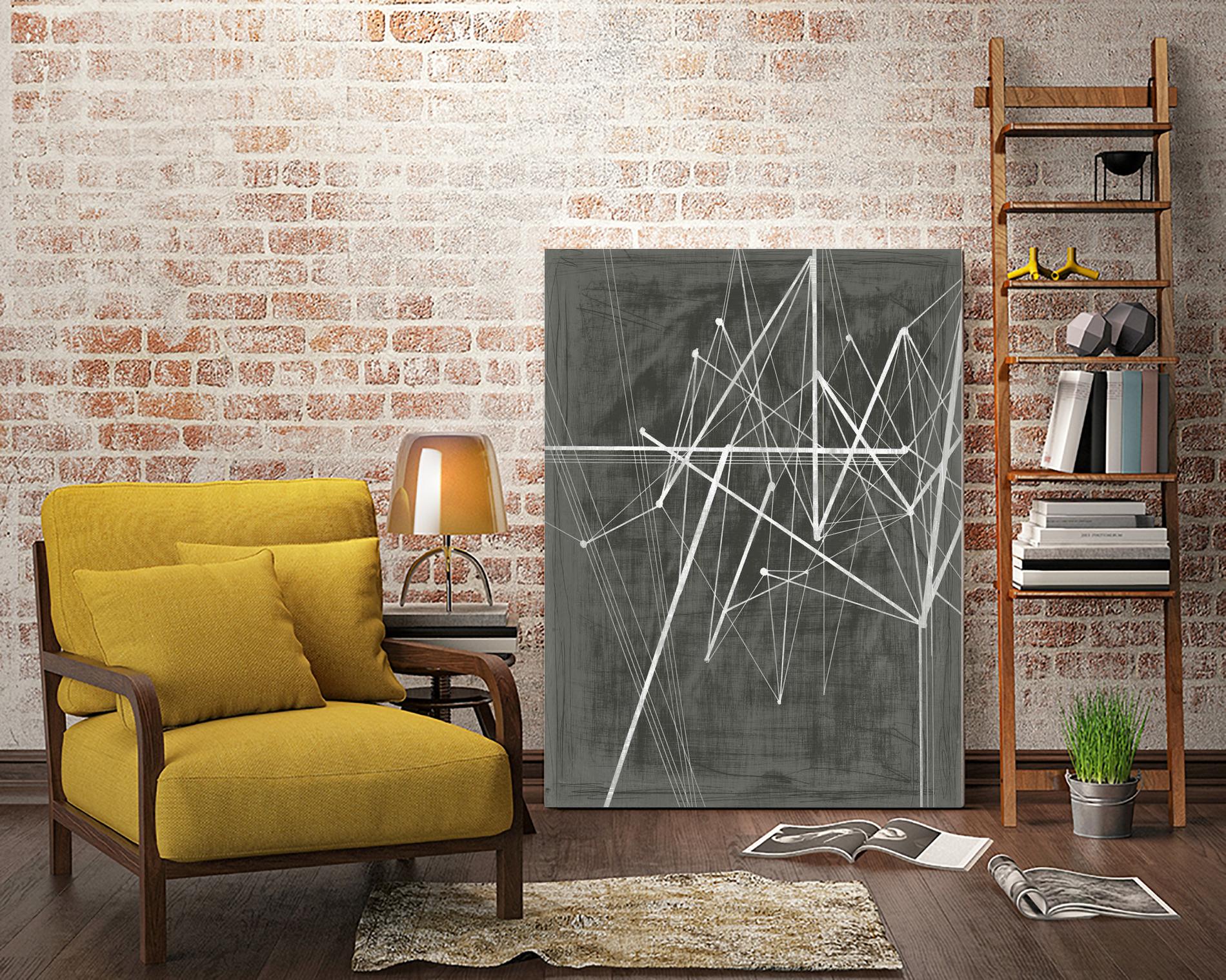 Vertices II by Ethan Harper on GIANT ART - white shapes geometrical