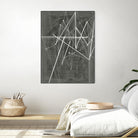 Vertices II by Ethan Harper on GIANT ART - white shapes geometrical