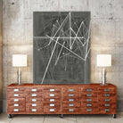 Vertices II by Ethan Harper on GIANT ART - white shapes geometrical