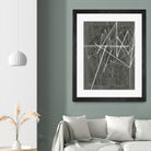 Vertices II by Ethan Harper on GIANT ART - white shapes geometrical