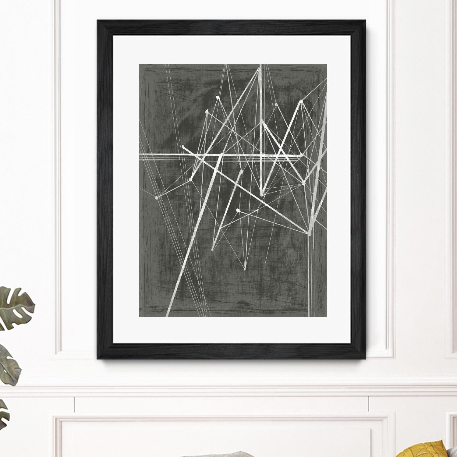 Vertices II by Ethan Harper on GIANT ART - white shapes geometrical