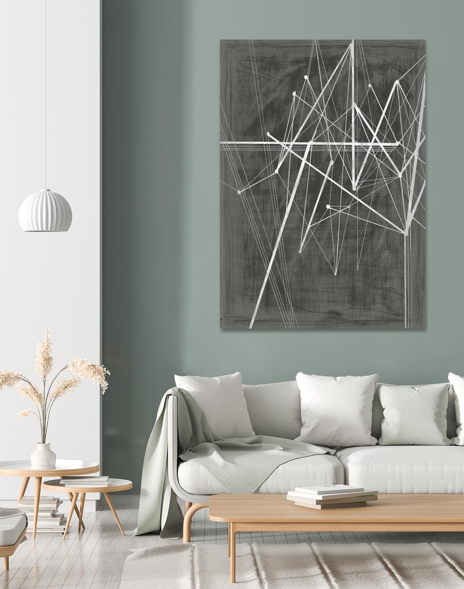 Vertices II by Ethan Harper on GIANT ART - white shapes geometrical