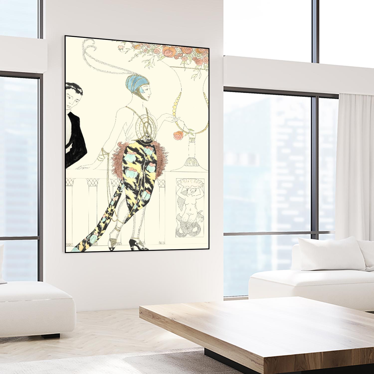 Arte Deco Fashion II by Unknown on GIANT ART - fashion