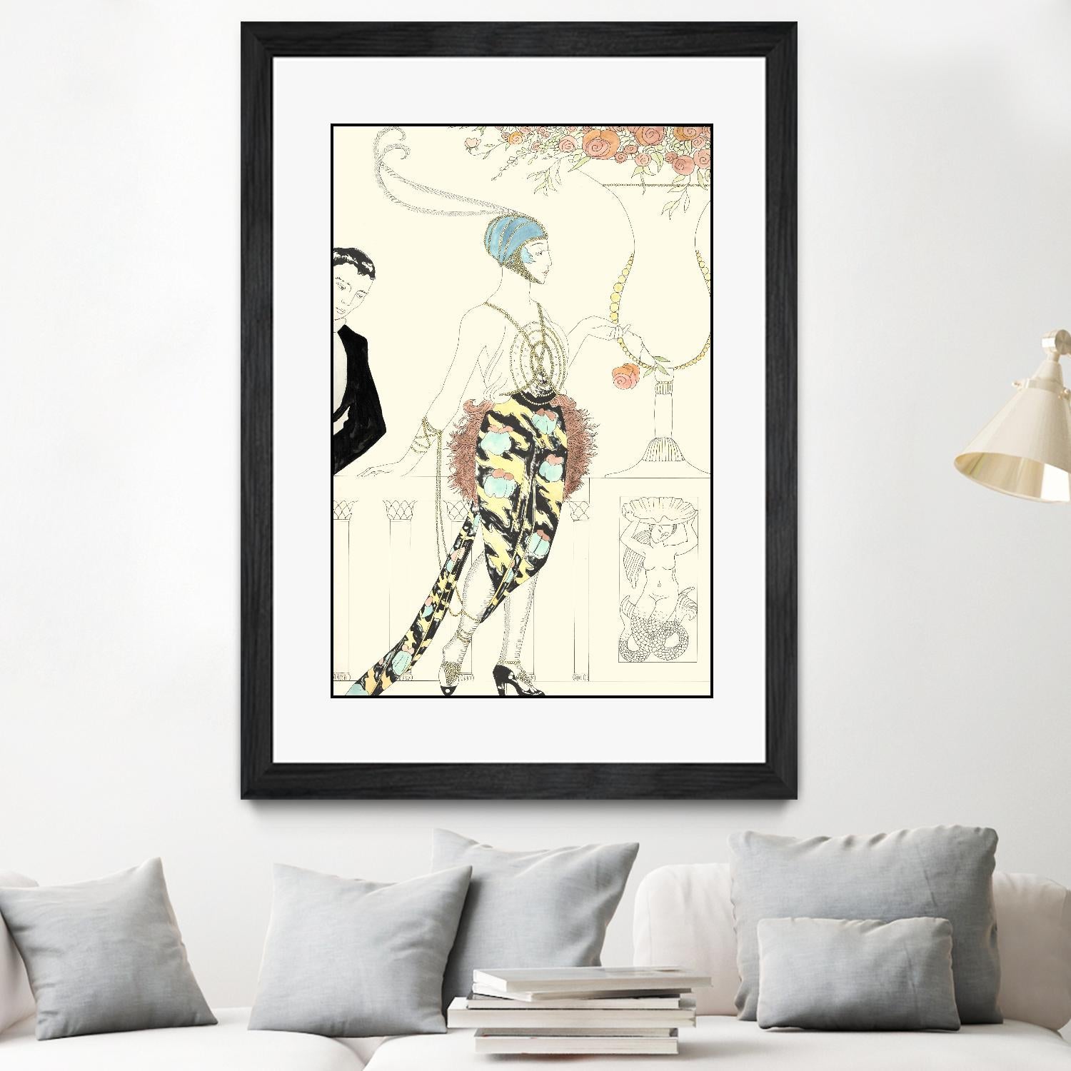 Arte Deco Fashion II by Unknown on GIANT ART - fashion