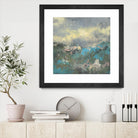 Painterly Field I by Jennifer Goldberger on GIANT ART - blue abstract