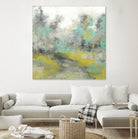 Pastel Walk II by Jennifer Goldberger on GIANT ART - green abstract