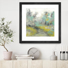 Pastel Walk II by Jennifer Goldberger on GIANT ART - green abstract