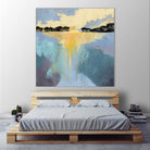 Back Bay Sun I by Grace Popp on GIANT ART - blue sea scene