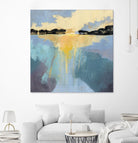 Back Bay Sun I by Grace Popp on GIANT ART - blue sea scene