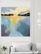 Back Bay Sun I by Grace Popp on GIANT ART - blue sea scene