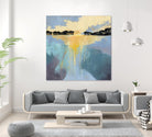 Back Bay Sun I by Grace Popp on GIANT ART - blue sea scene