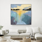 Back Bay Sun I by Grace Popp on GIANT ART - blue sea scene