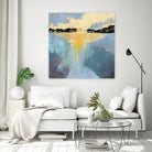 Back Bay Sun I by Grace Popp on GIANT ART - blue sea scene