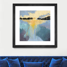 Back Bay Sun I by Grace Popp on GIANT ART - blue sea scene