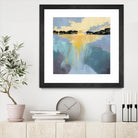 Back Bay Sun I by Grace Popp on GIANT ART - blue sea scene