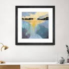 Back Bay Sun I by Grace Popp on GIANT ART - blue sea scene