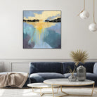 Back Bay Sun I by Grace Popp on GIANT ART - blue sea scene