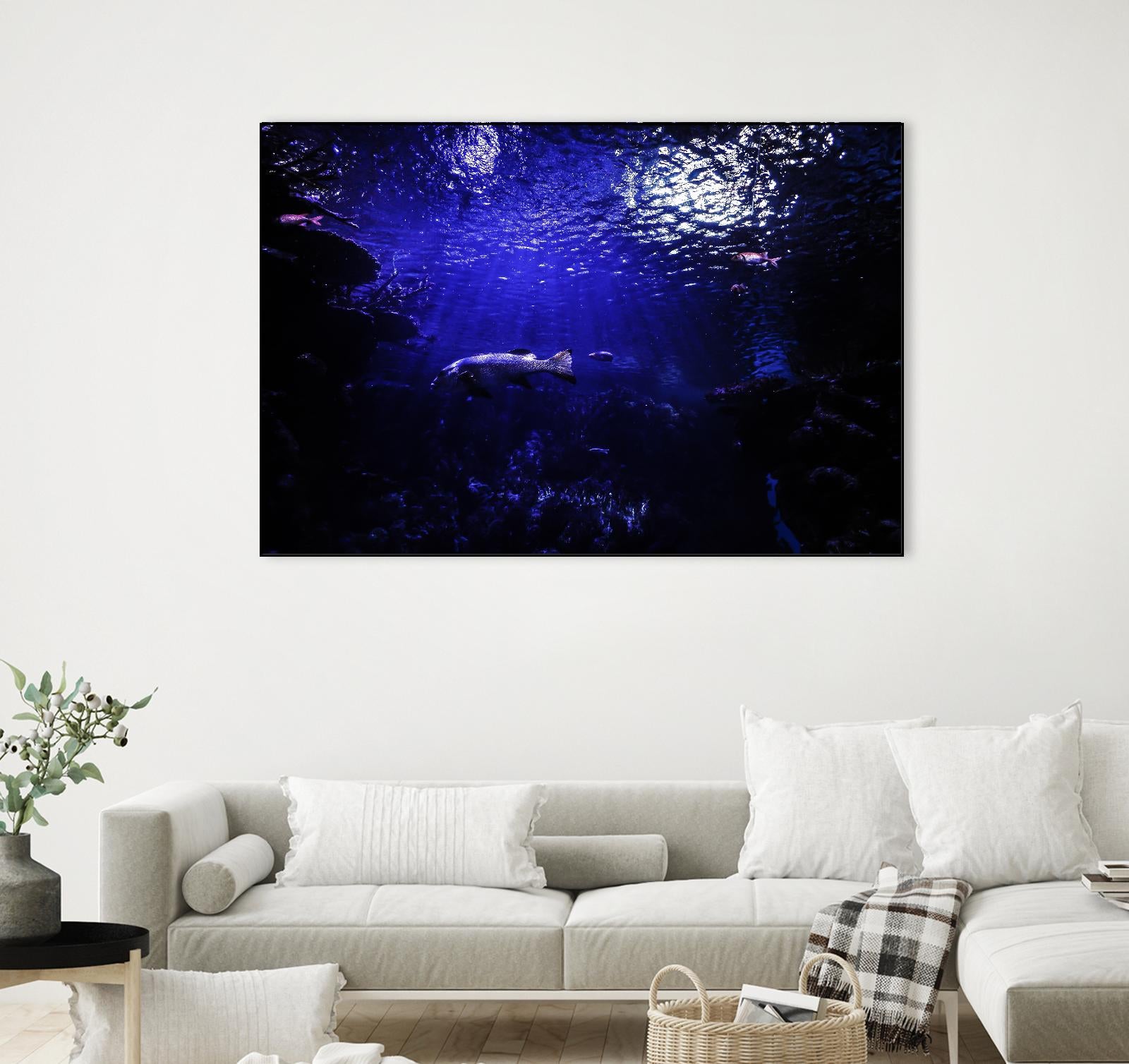 Dark Ocean by Pexels on GIANT ART - black sea scene