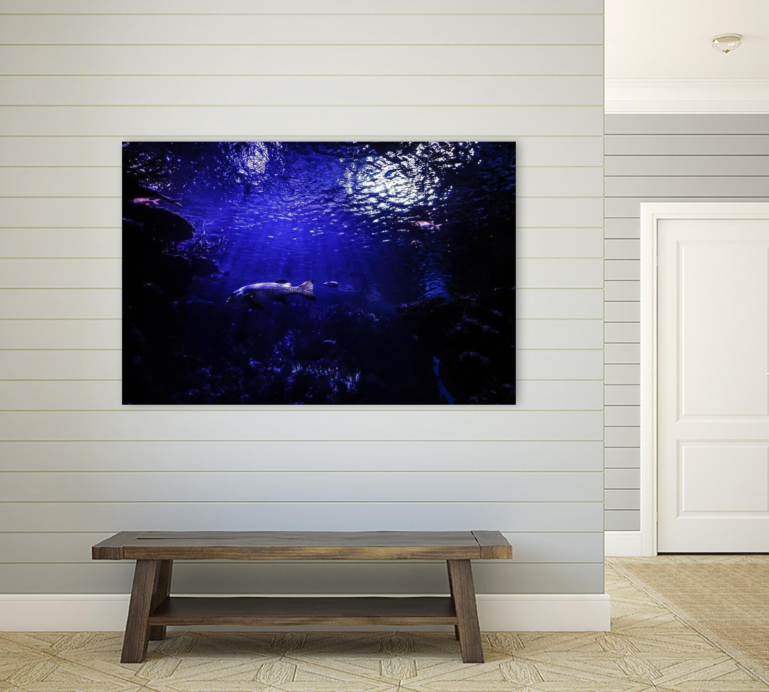 Dark Ocean by Pexels on GIANT ART - black sea scene