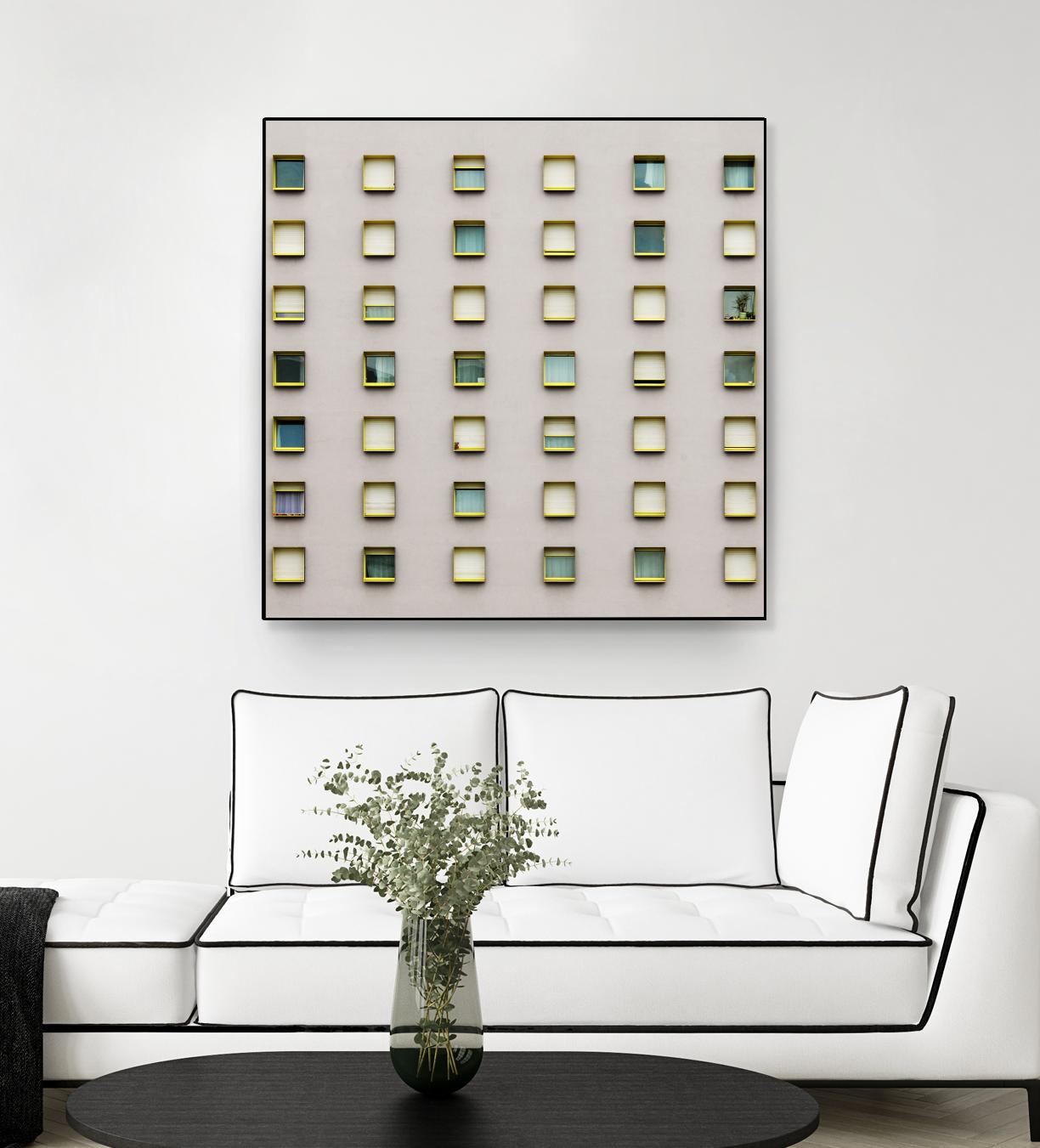 Windows II by Pexels on GIANT ART - yellow architectural