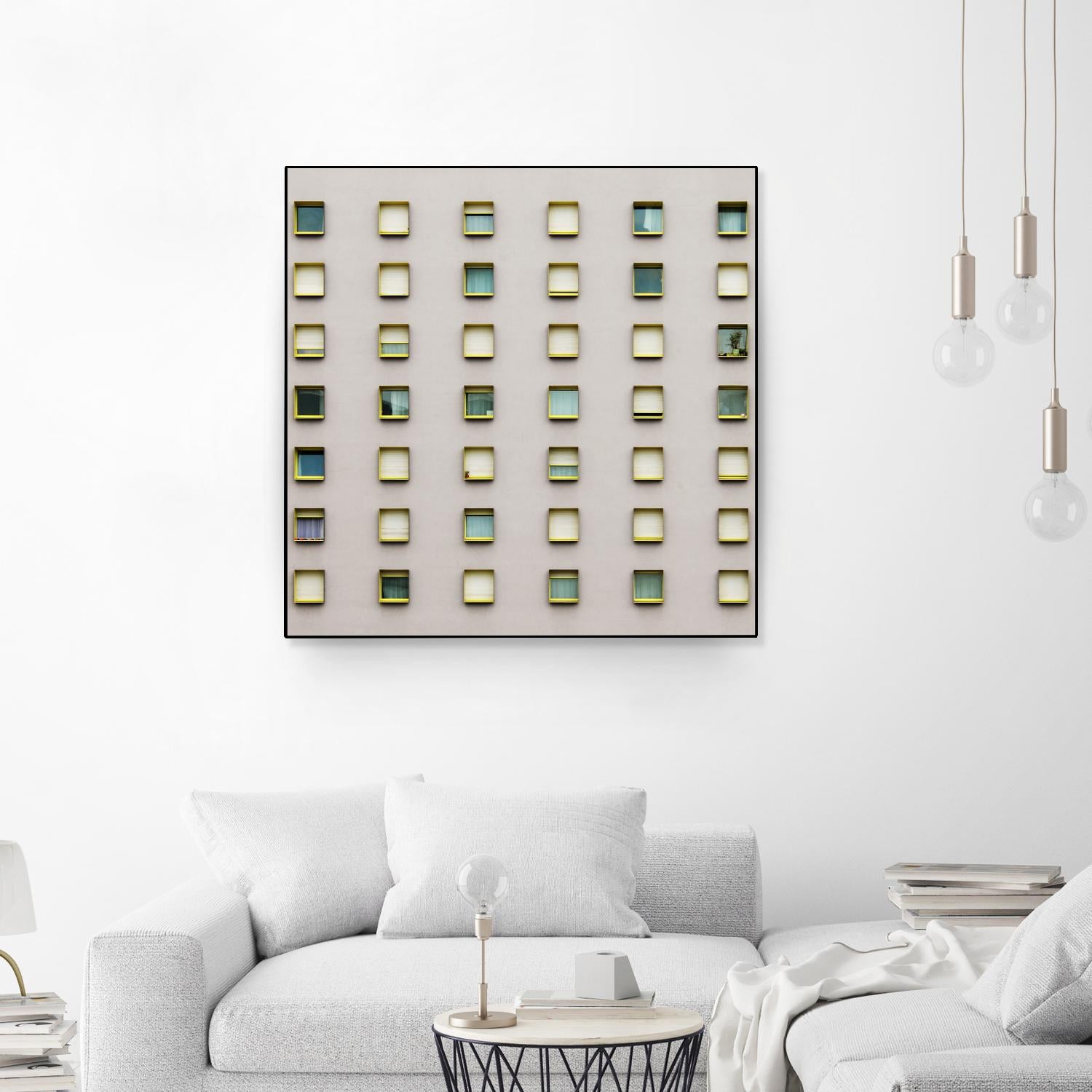 Windows II by Pexels on GIANT ART - yellow architectural