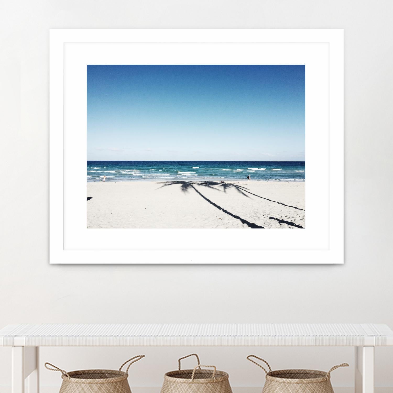 The view by Pexels on GIANT ART - beige sea scene