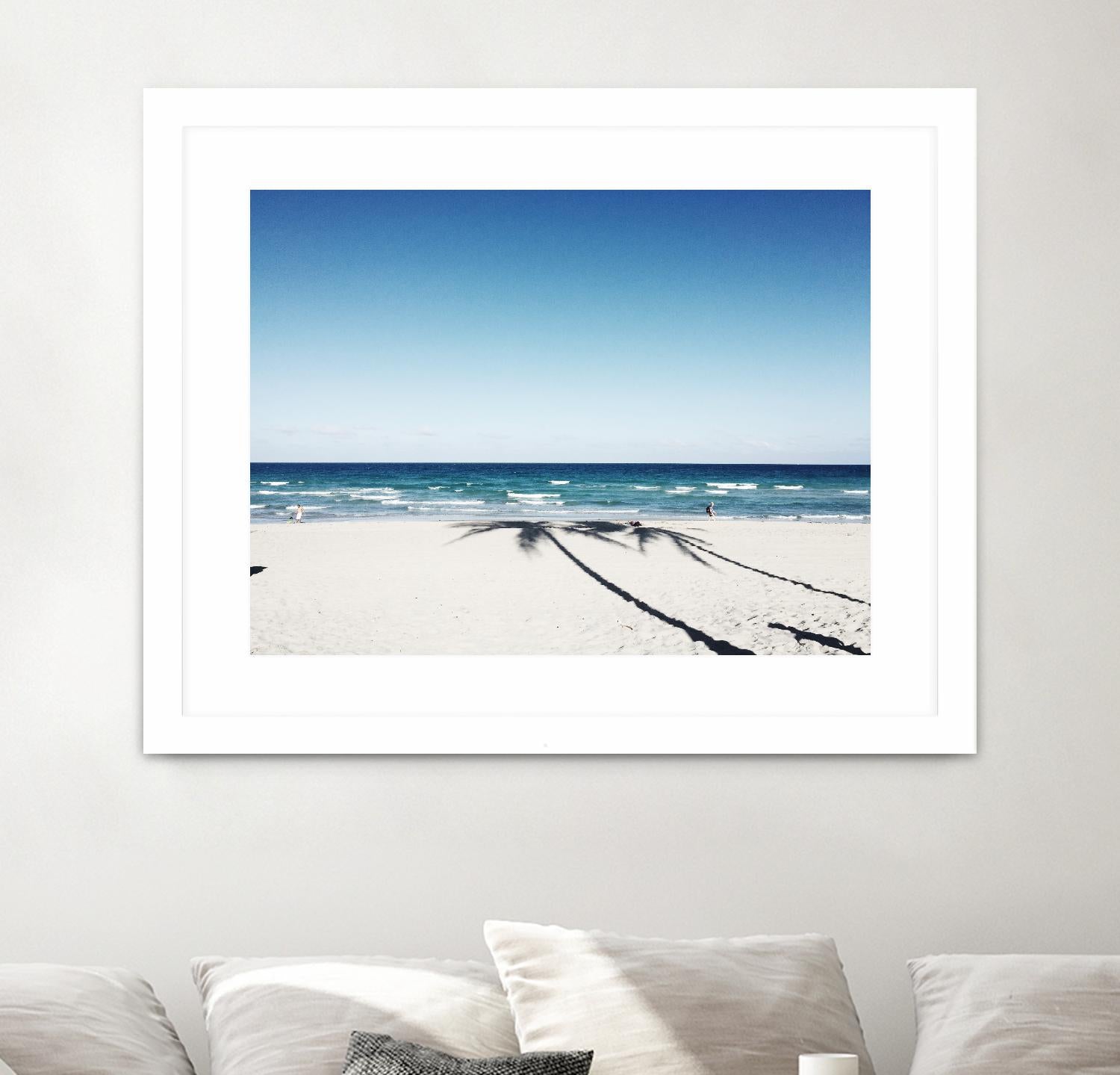 The view by Pexels on GIANT ART - beige sea scene