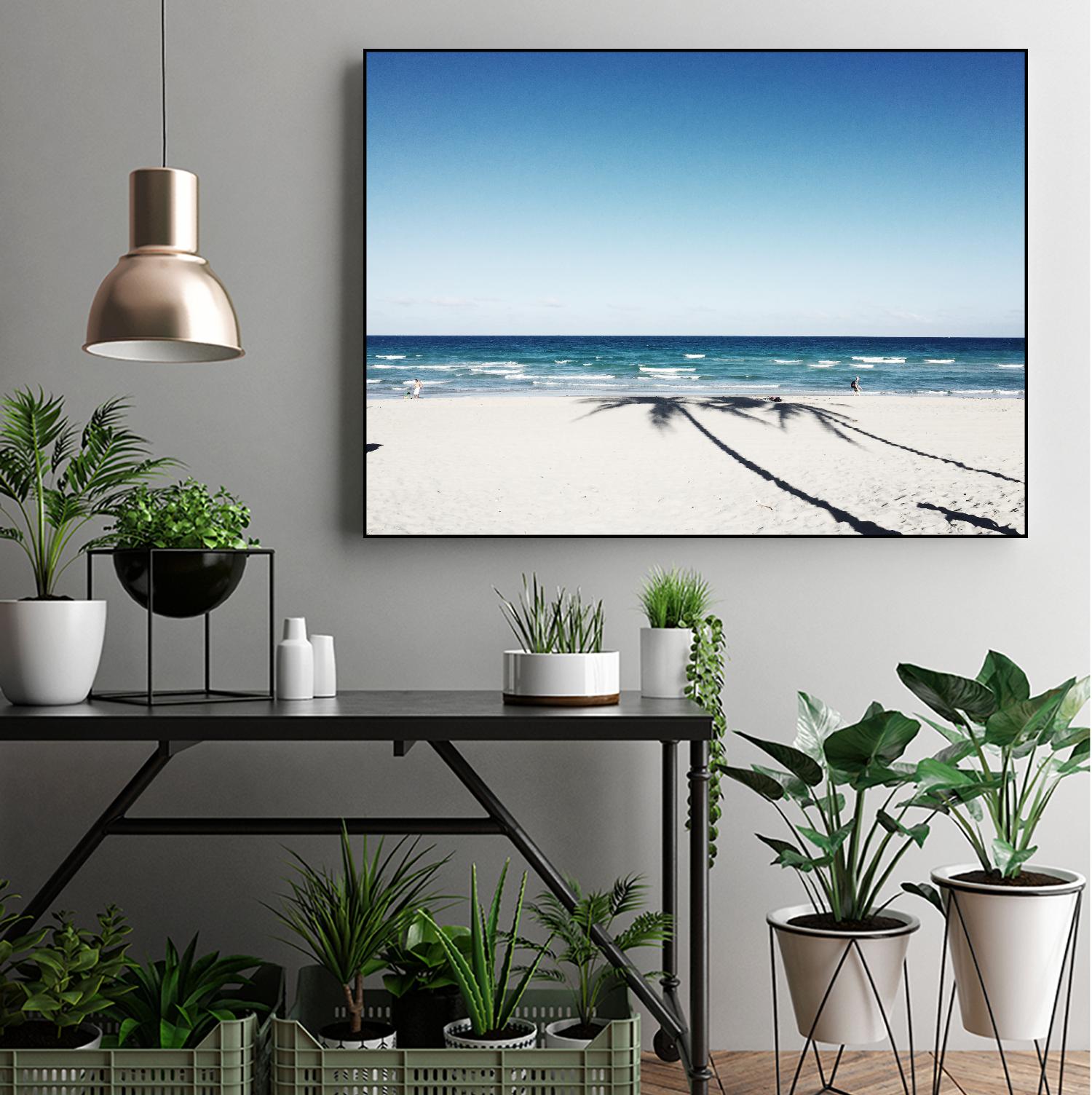 The view by Pexels on GIANT ART - beige sea scene