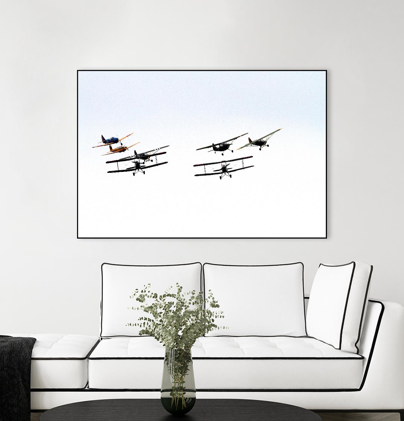 Planes by Pexels on GIANT ART - black vehicle