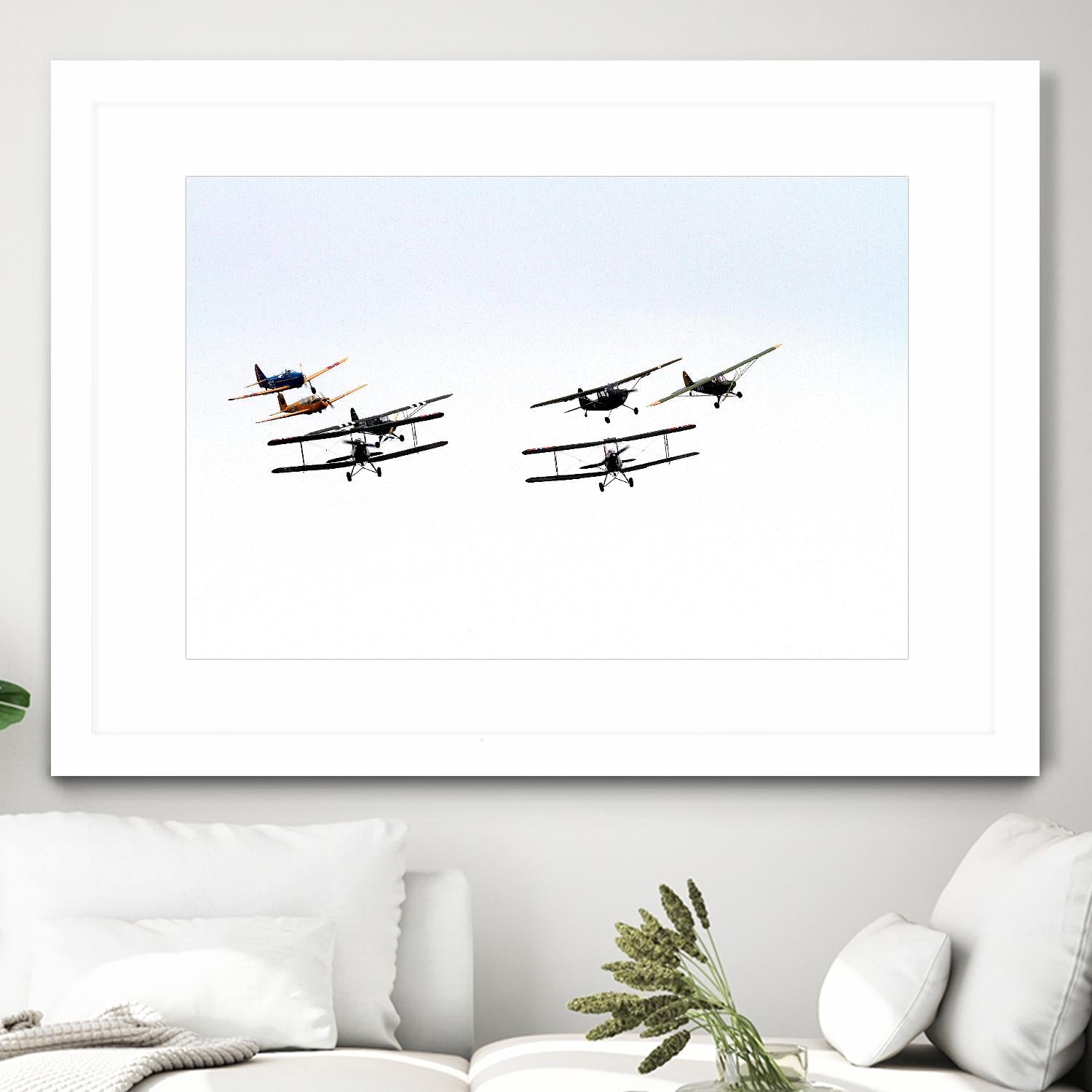 Planes by Pexels on GIANT ART - white photography planes