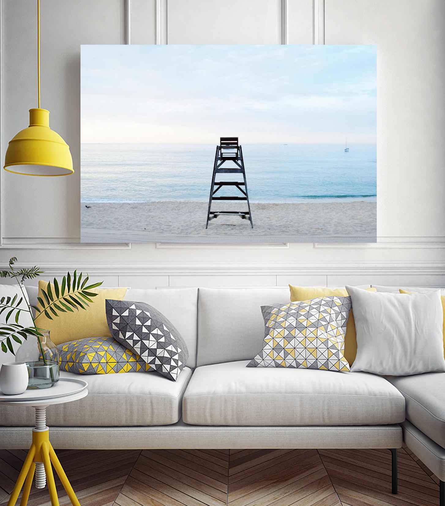 Off duty by Pexels on GIANT ART - white sea scene