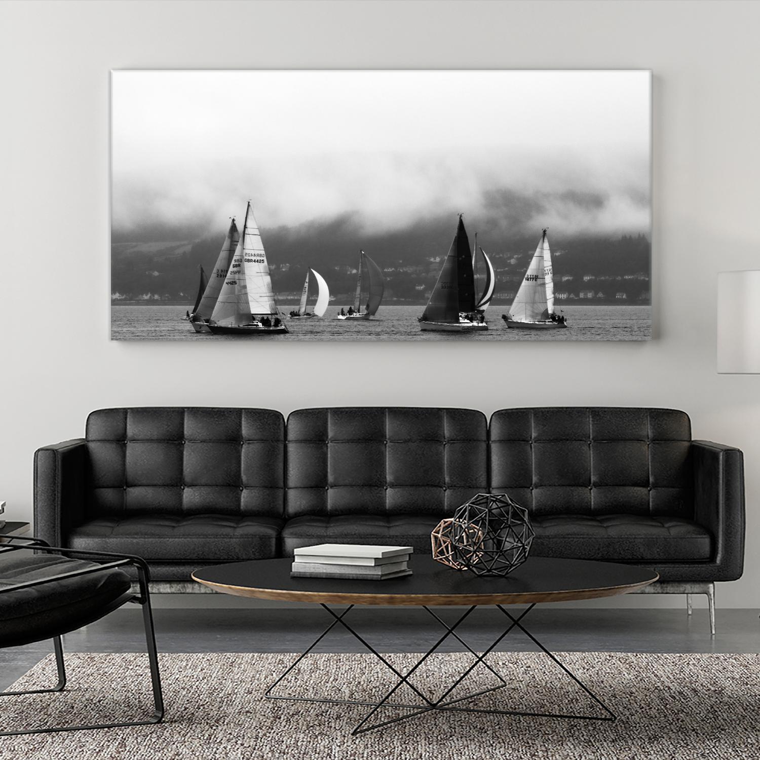 Sail away by Pexels on GIANT ART - white nautical