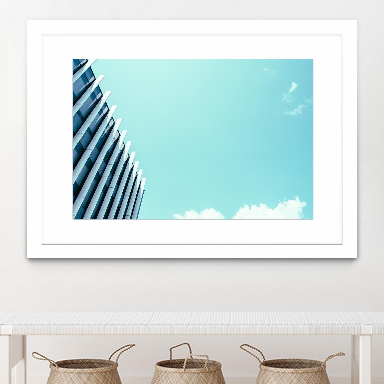 Façade III by Pexels on GIANT ART - white architectural