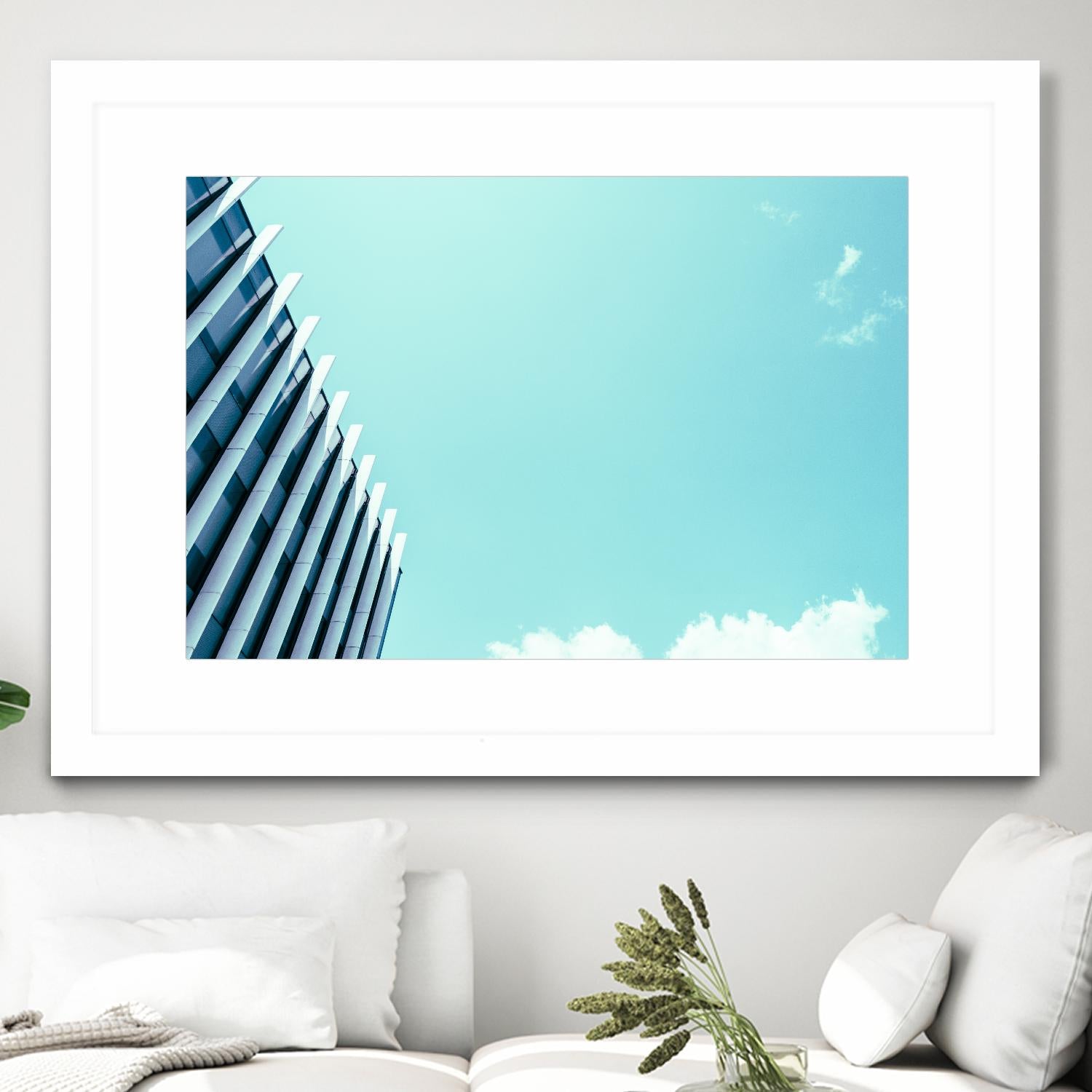 Façade III by Pexels on GIANT ART - white architectural