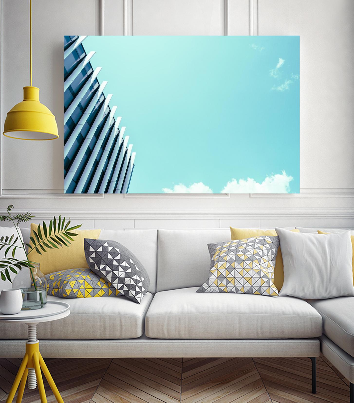 Façade III by Pexels on GIANT ART - white architectural