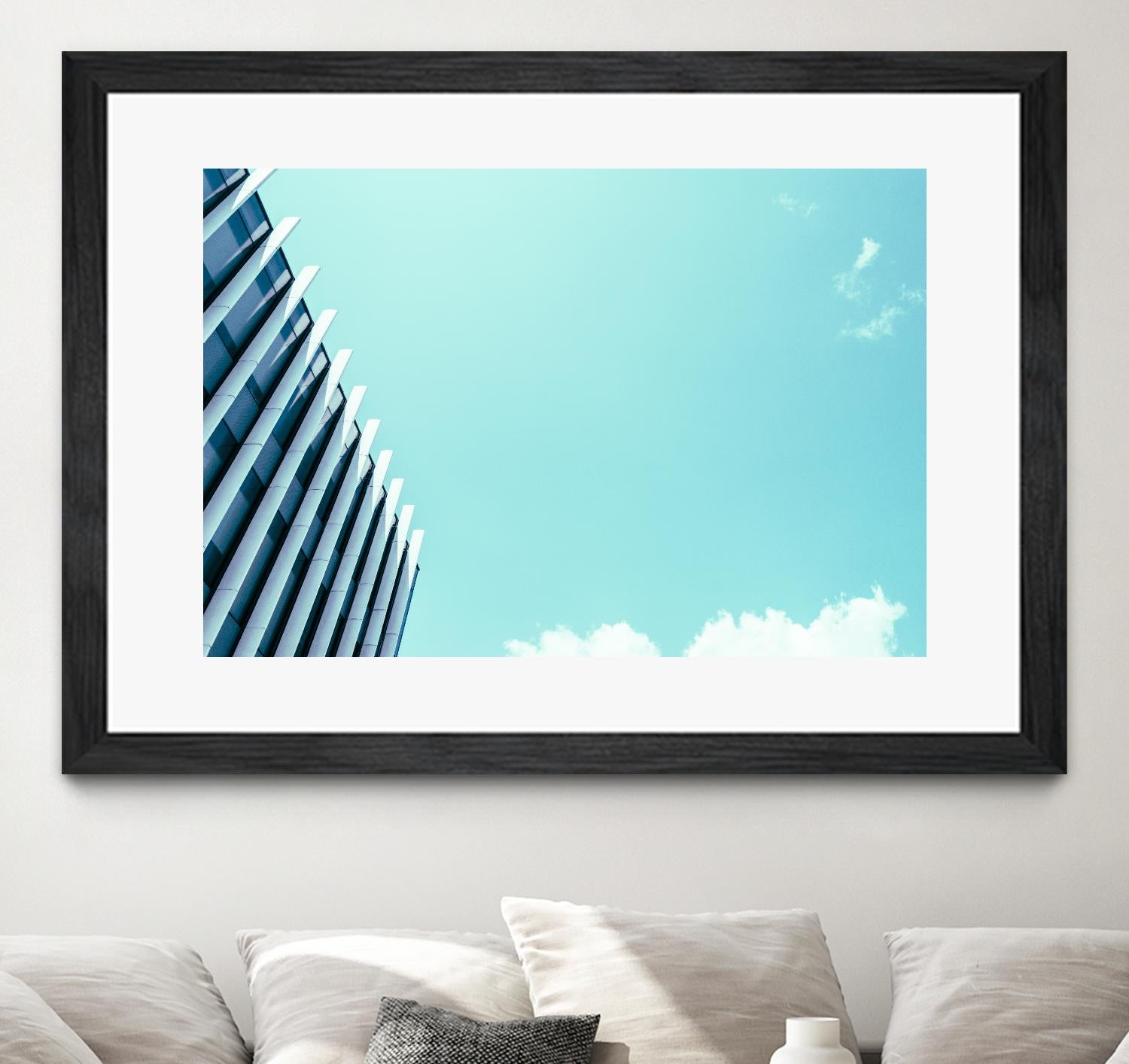 Façade III by Pexels on GIANT ART - white architectural