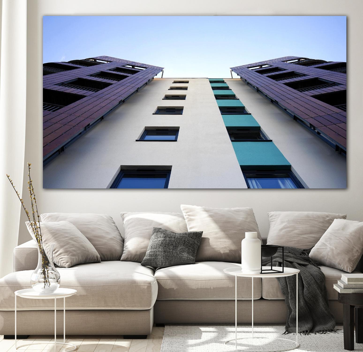 Façade IV by Pexels on GIANT ART - brown architectural