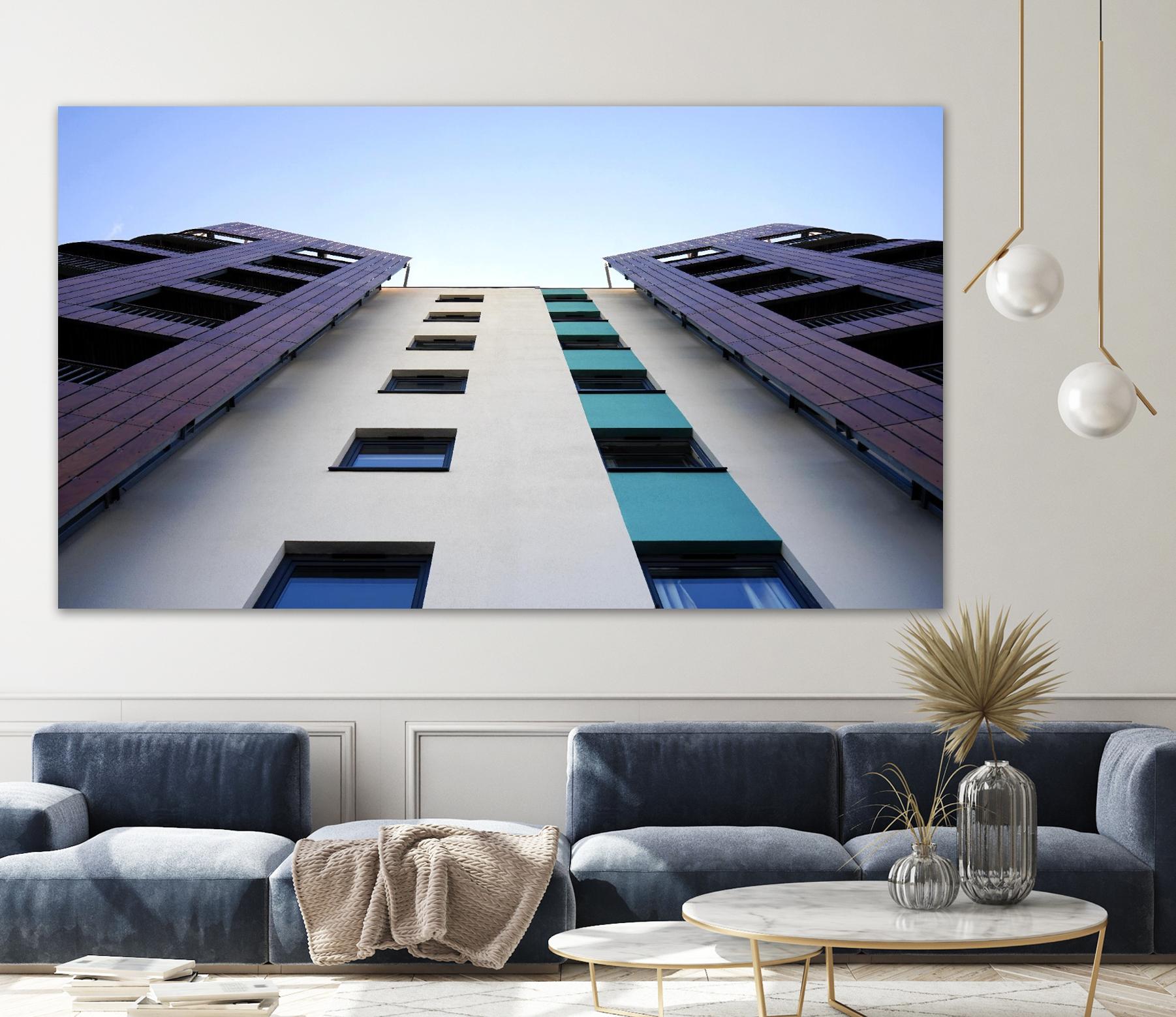 Façade IV by Pexels on GIANT ART - brown architectural