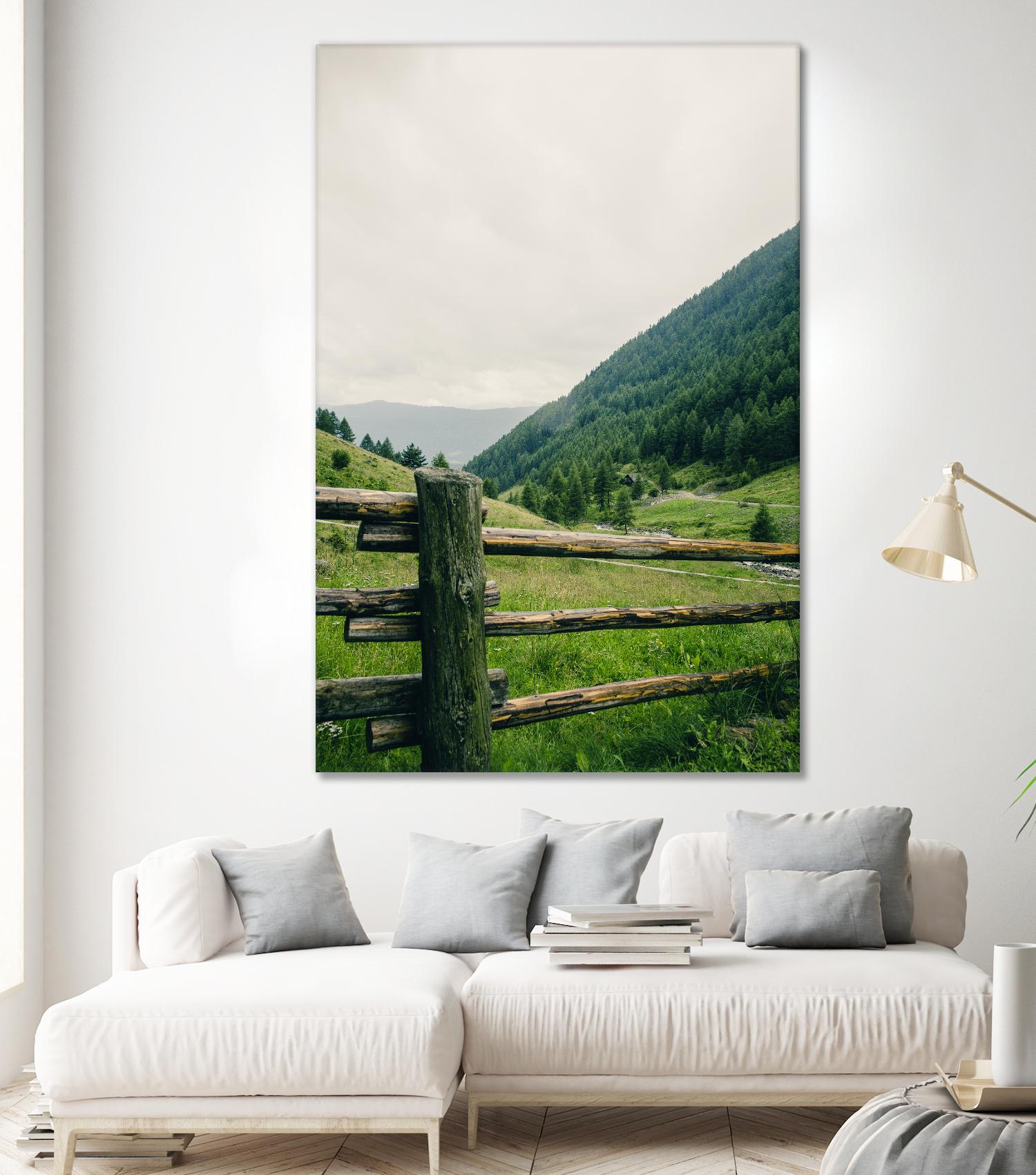 This view by Pexels on GIANT ART - white landscape