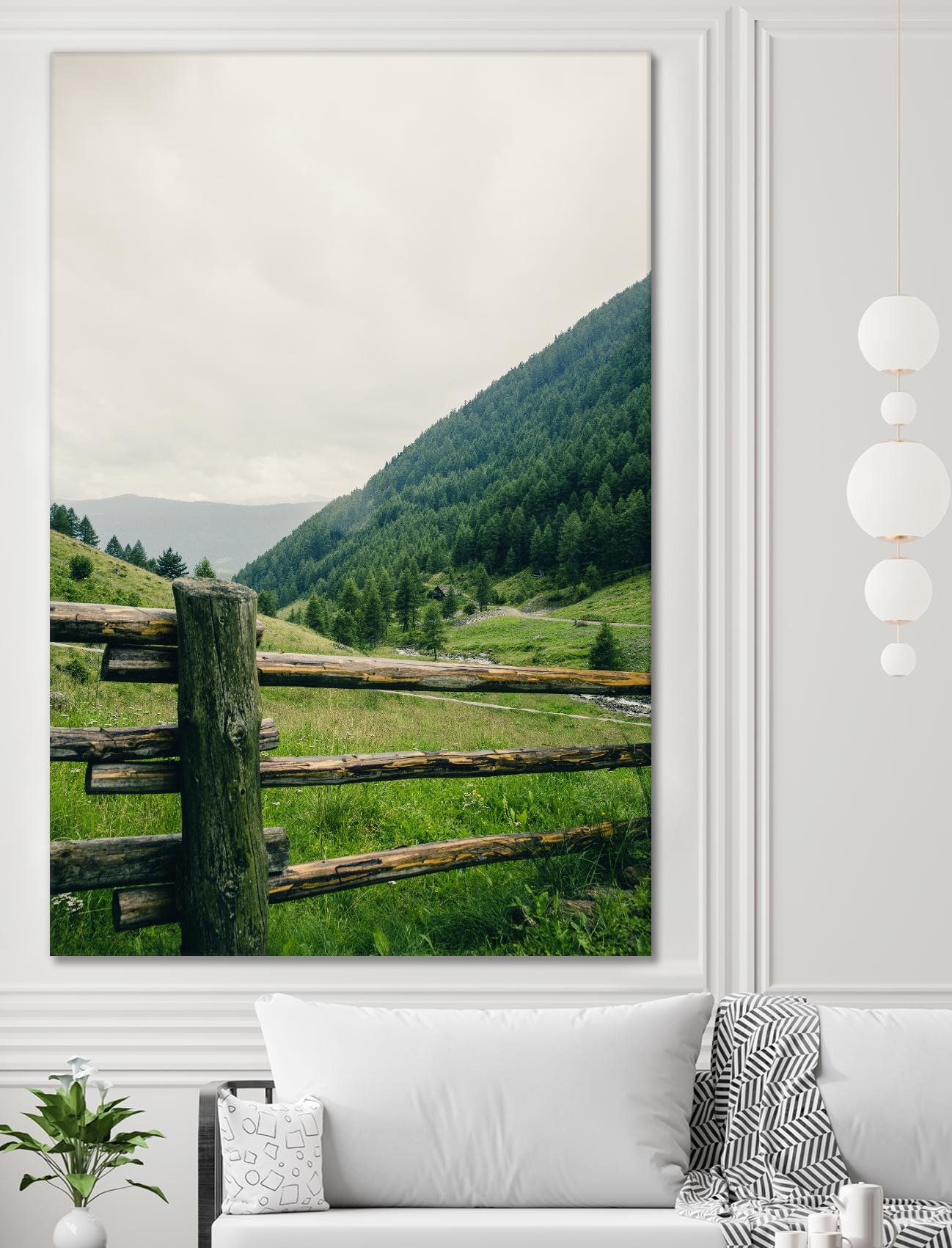 This view by Pexels on GIANT ART - white landscape