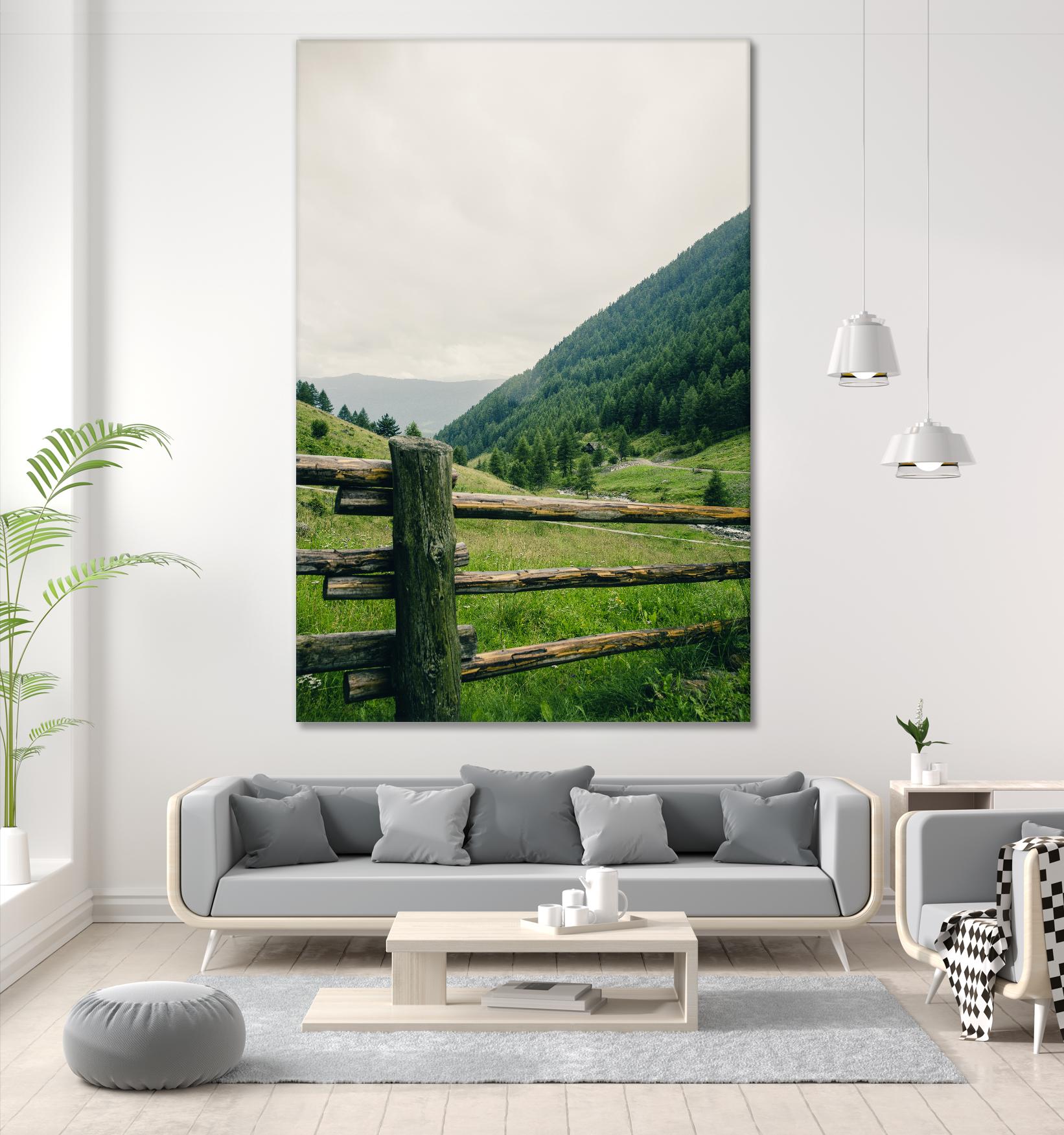 This view by Pexels on GIANT ART - white landscape