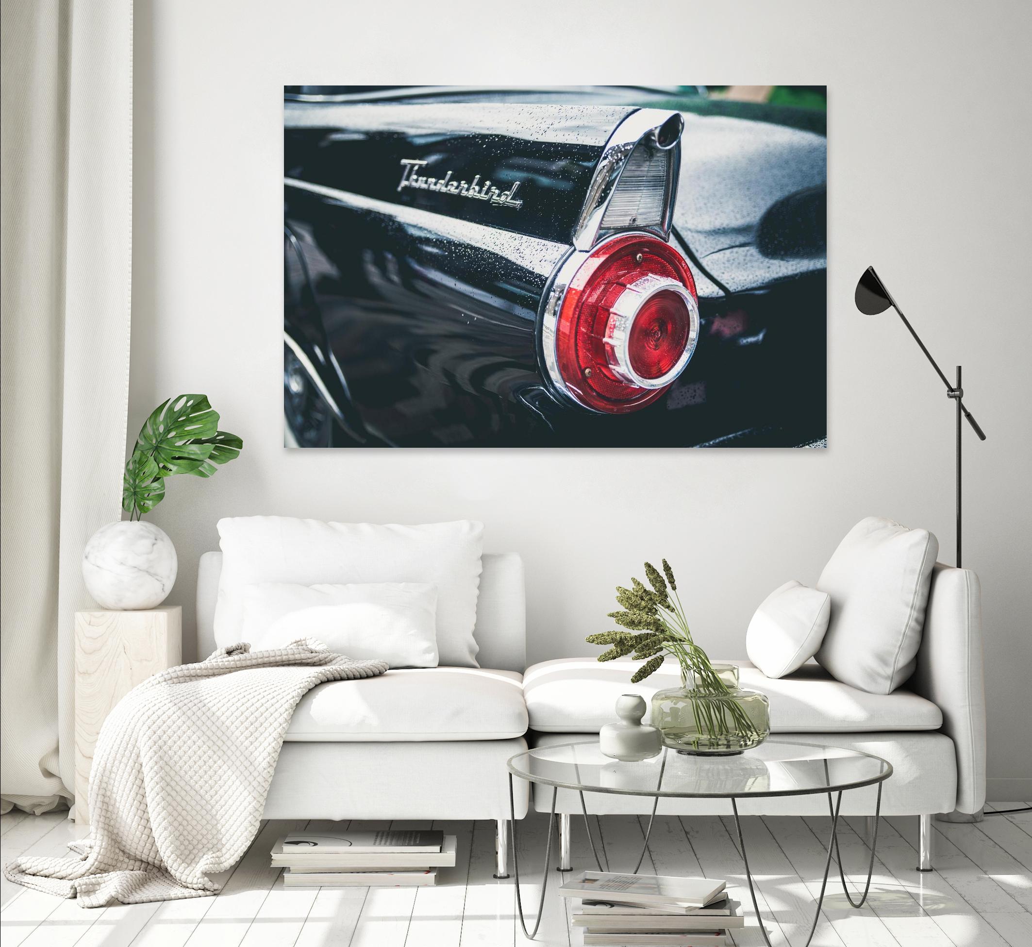 Thunderbird by Pexels on GIANT ART - red vehicle