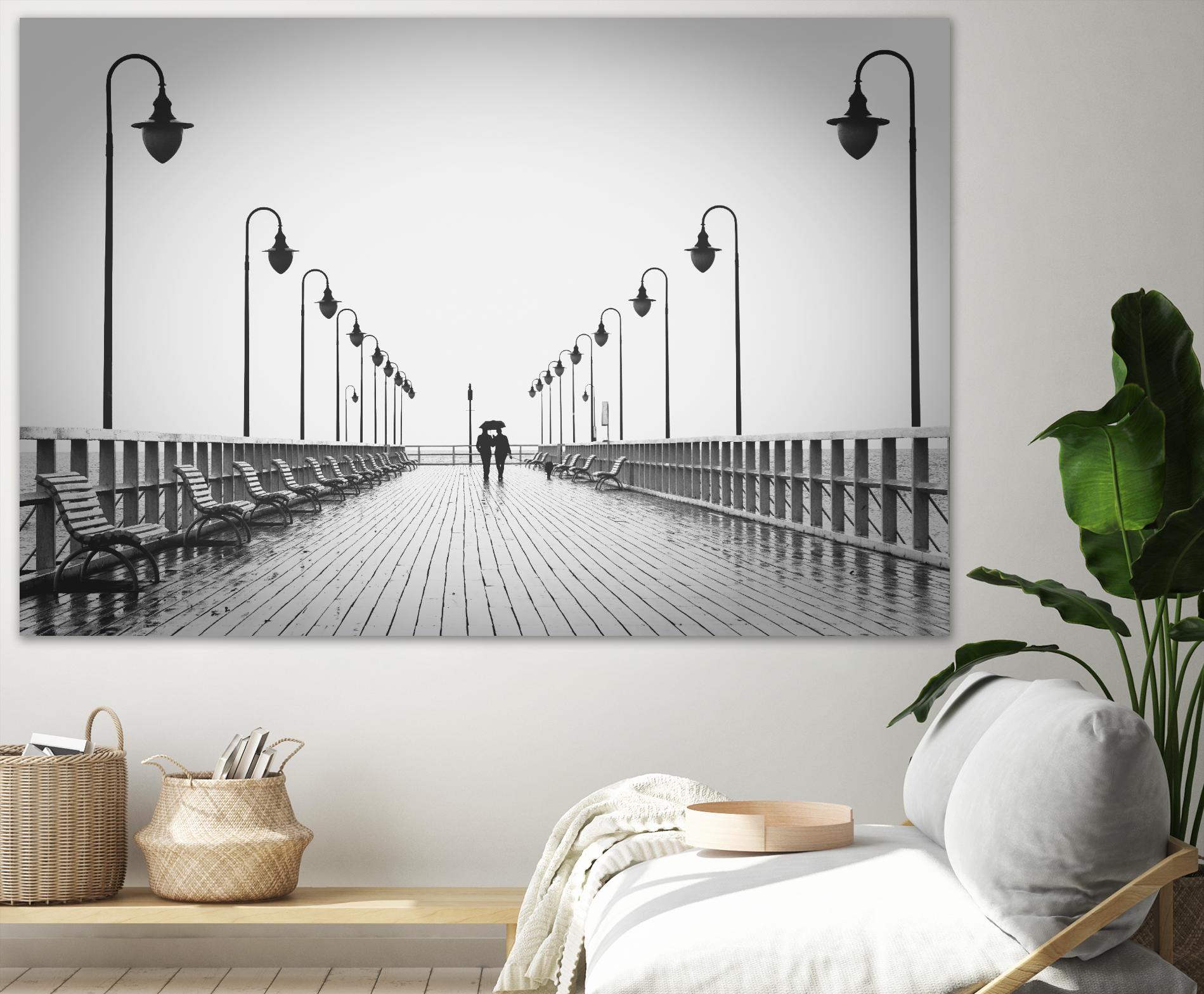 On the pier by Pexels on GIANT ART - white everyday life